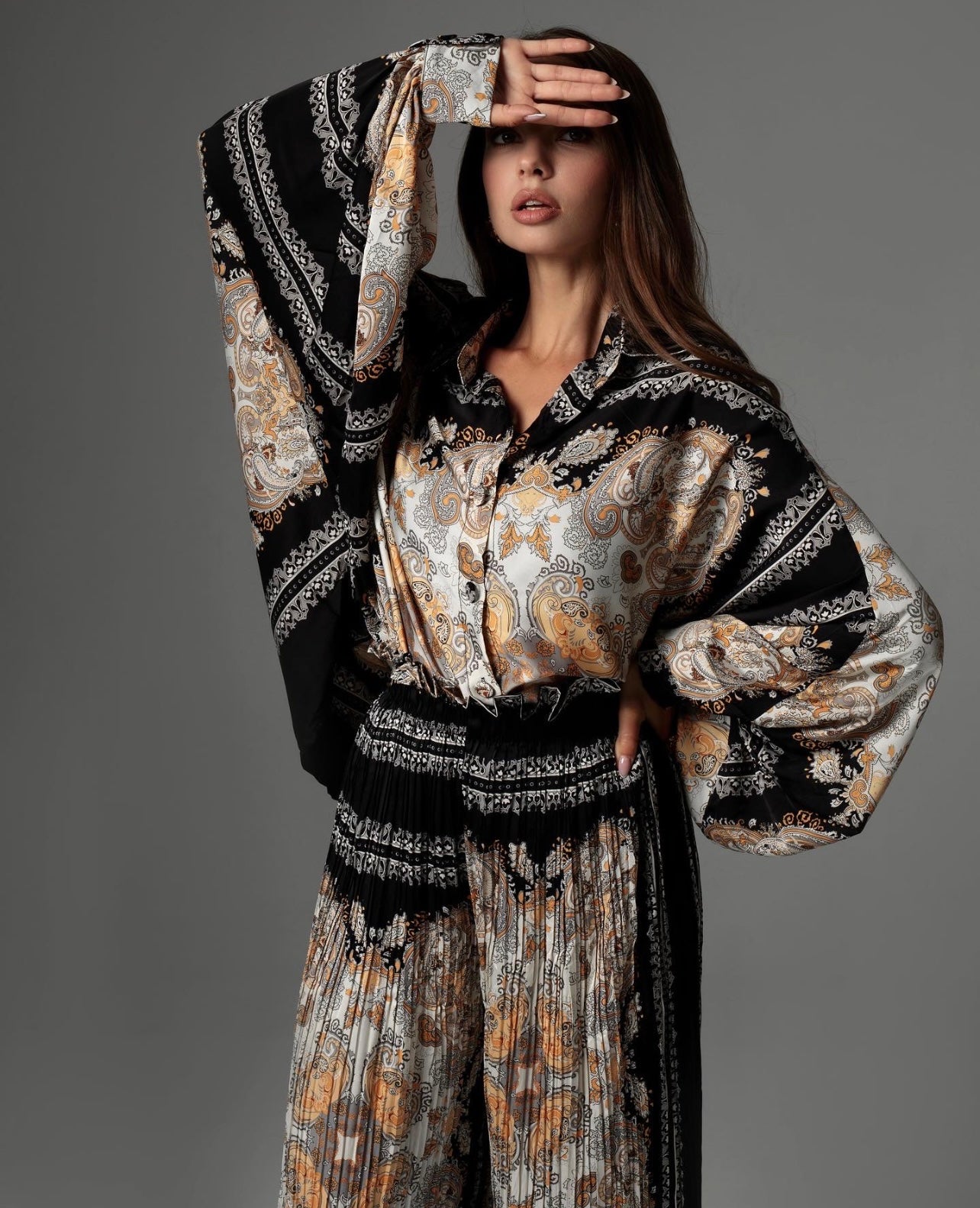 2-piece set "Etro print"