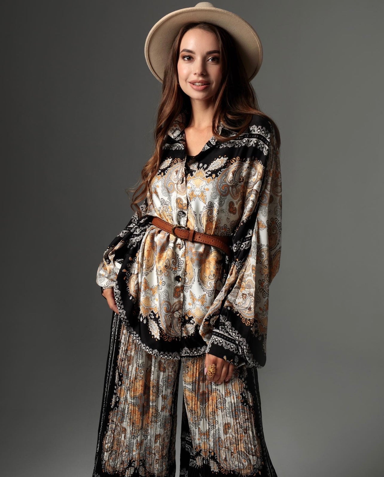 2-piece set "Etro print"