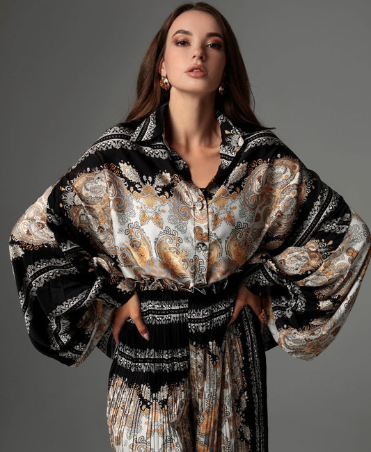 2-piece set "Etro print"