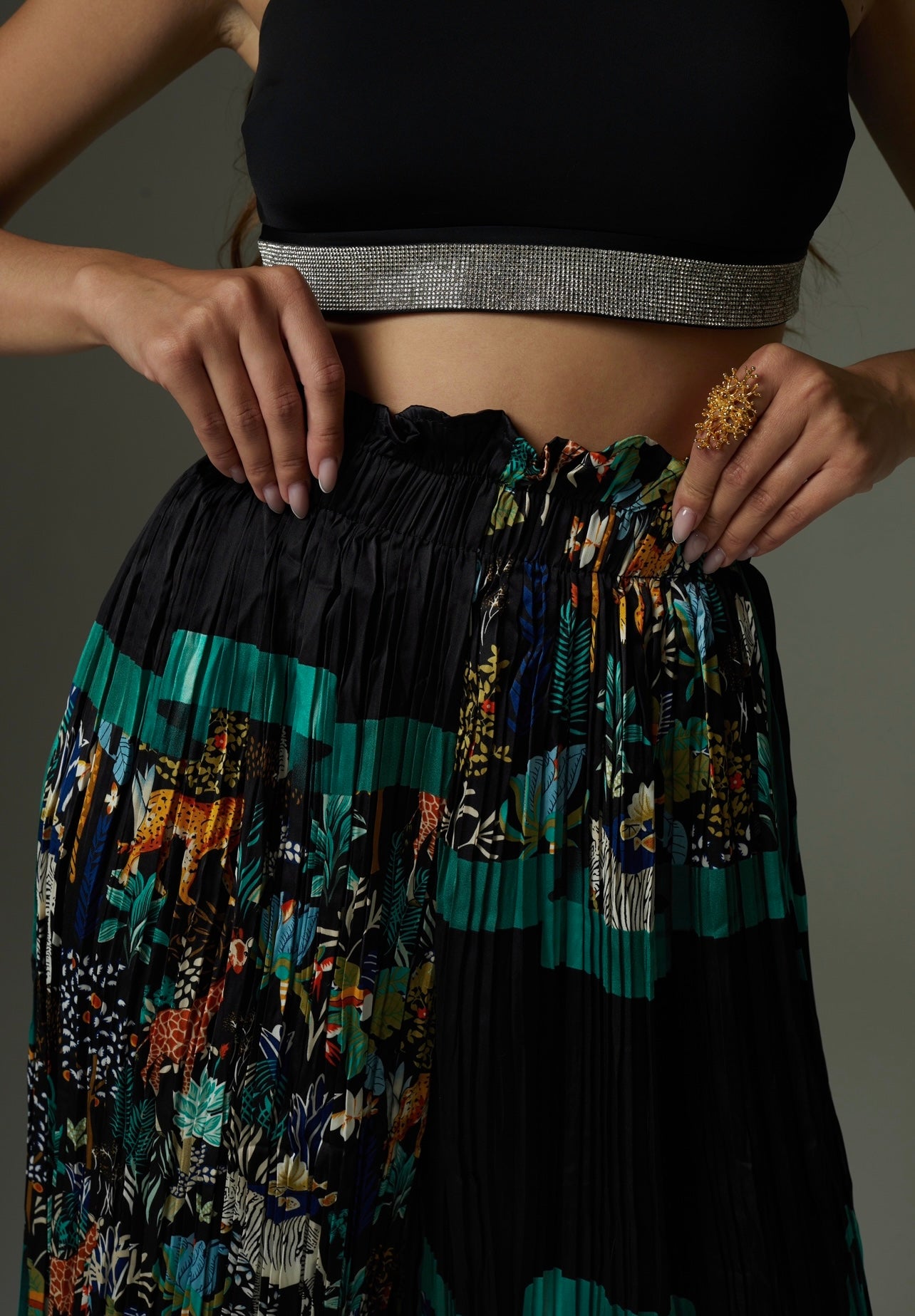 2-piece set "Animal print"