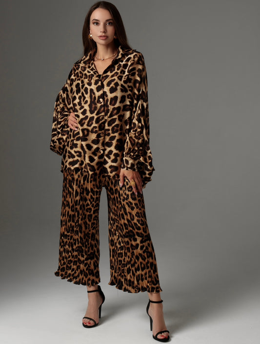 2-piece set "Dolce leopard"
